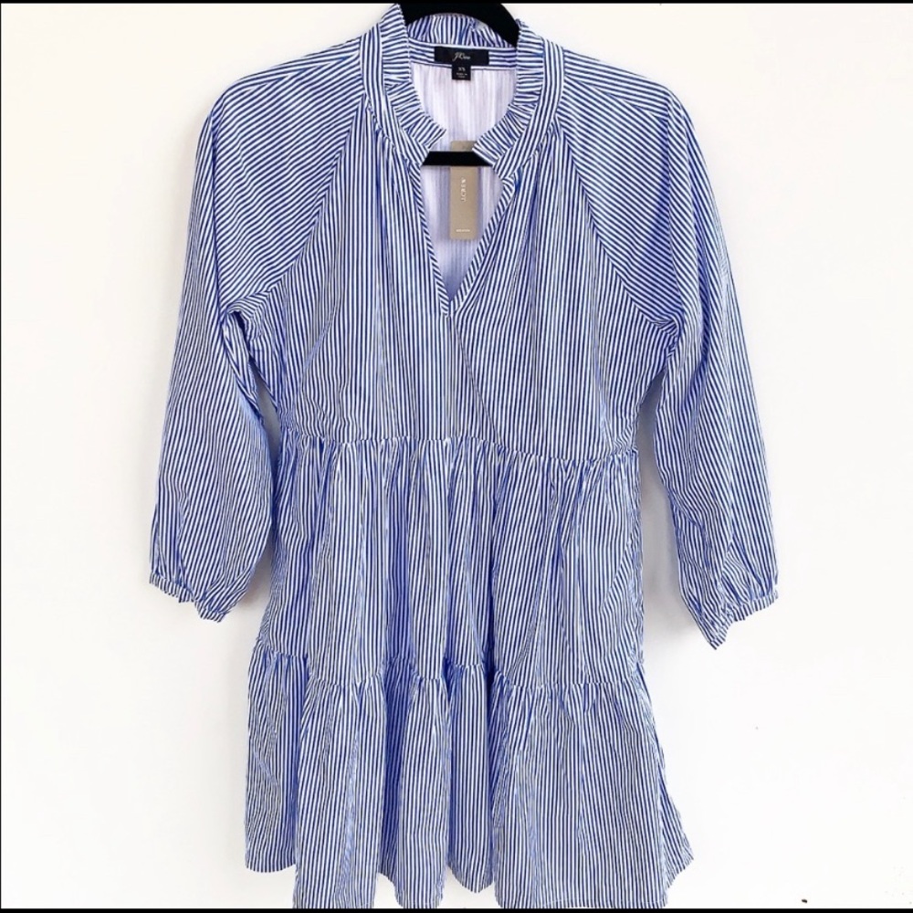 J Crew Striped Dress